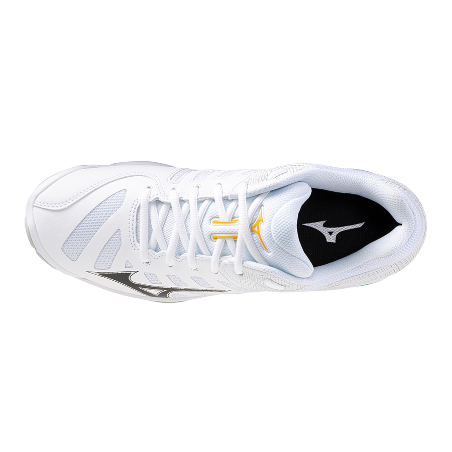 Mizuno WAVE VOLTAGE 2 White/Black/Frozen Emerald